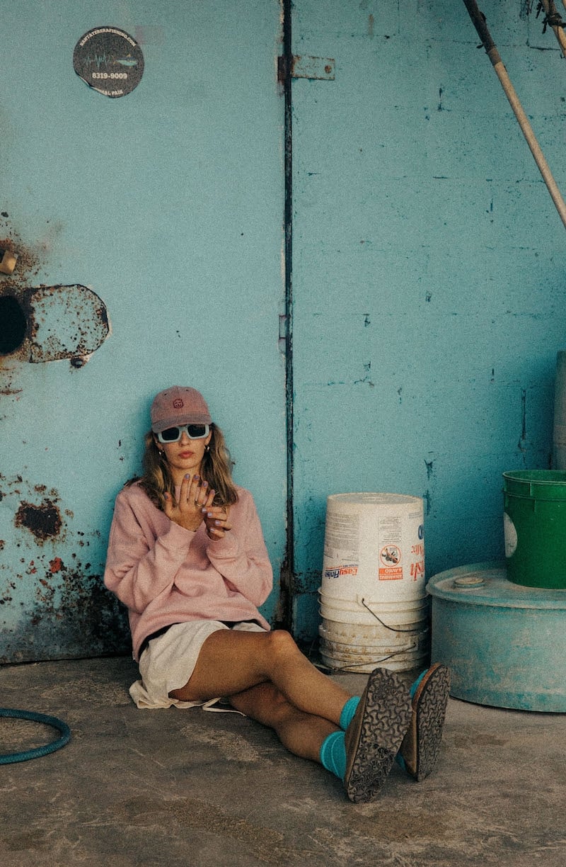 Power Flower Sweat - Pink Kush