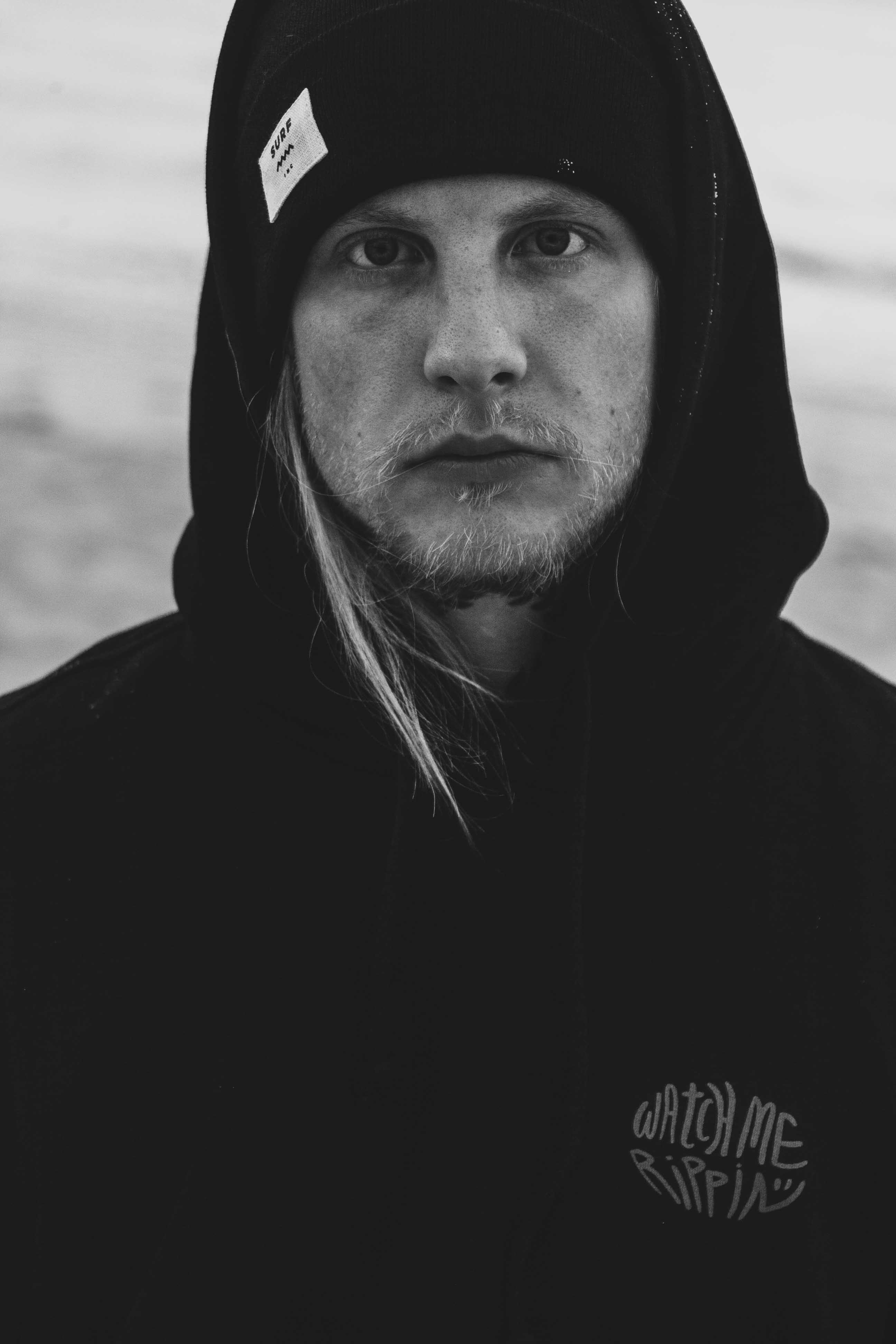 Merino Beanie - Space Black