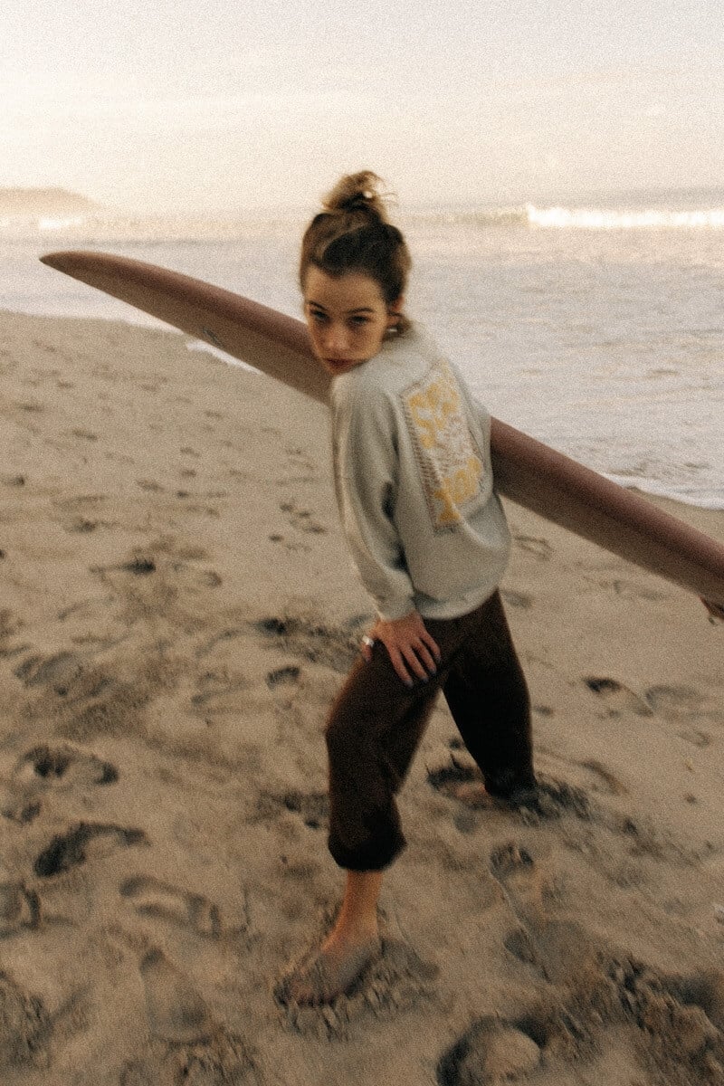 Slouchy Joggers - Brownie