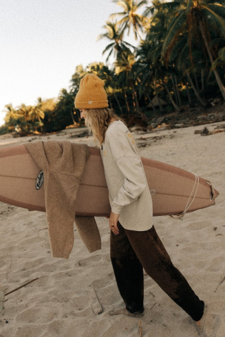 Slouchy Joggers - Brownie