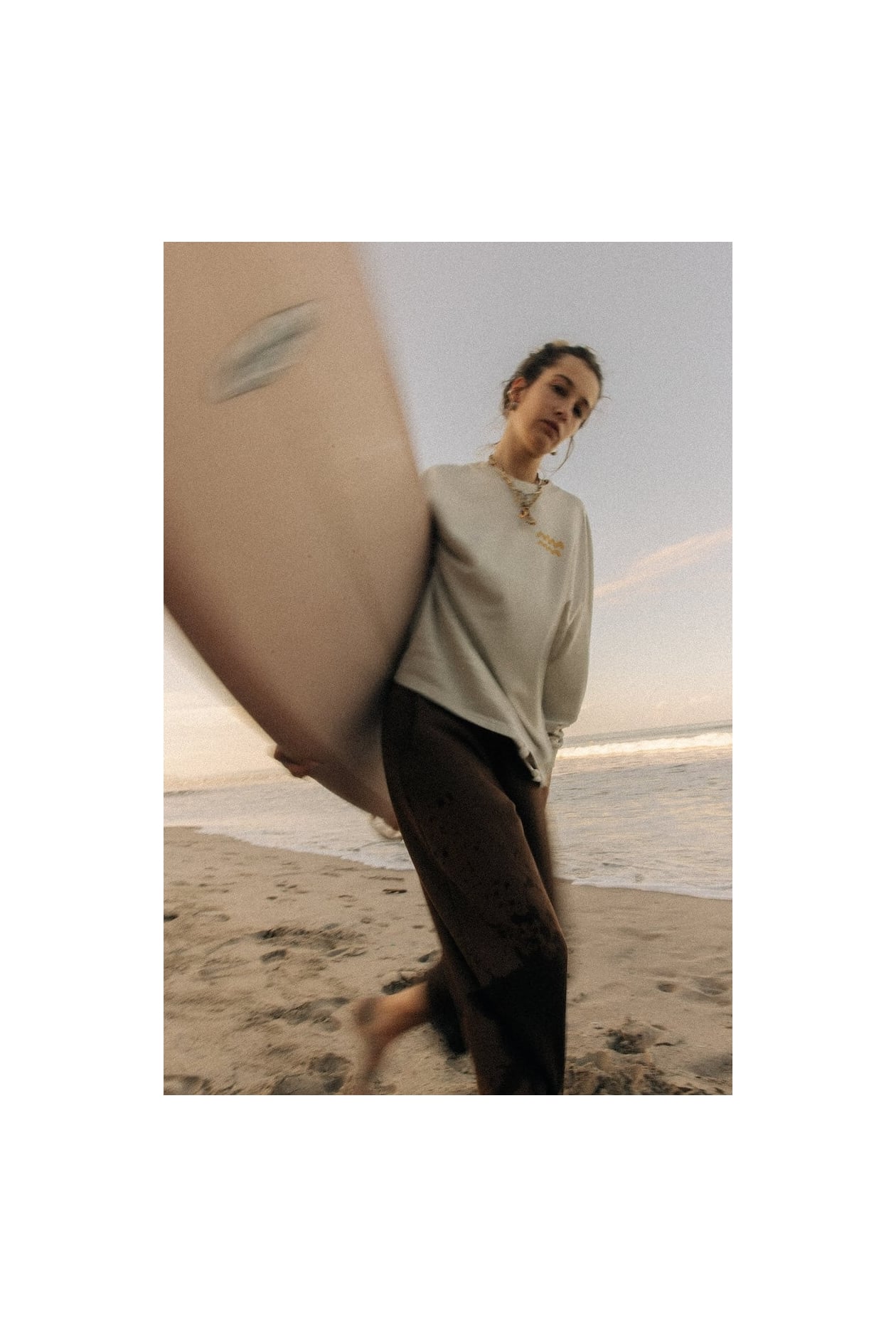 Sea Lions LS - Dirty White