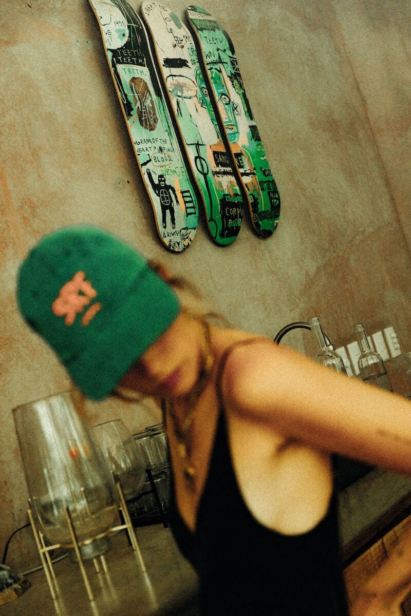 Twisted Ankle Dress - Black