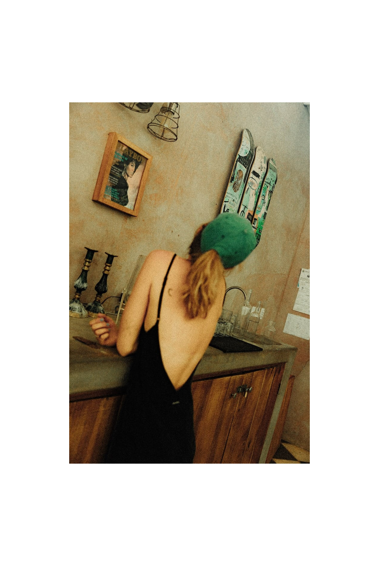 Twisted Ankle Dress - Black Twisted Ankle Dress - Black