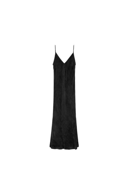 Twisted Ankle Dress - Black Twisted Ankle Dress - Black