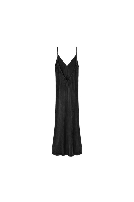 Twisted Ankle Dress - Black Twisted Ankle Dress - Black