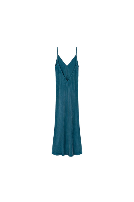 Twisted Ankle Dress - Petrol Twisted Ankle Dress - Petrol