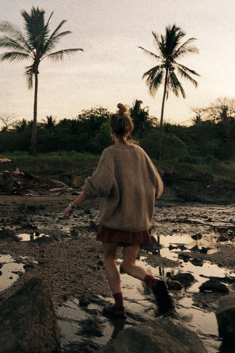 Beach Bum Sweater - Cookie