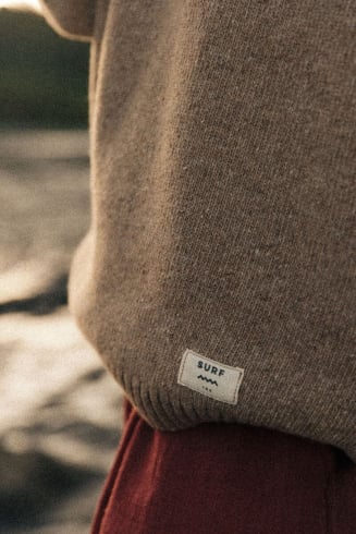 Beach Bum Sweater - Cookie