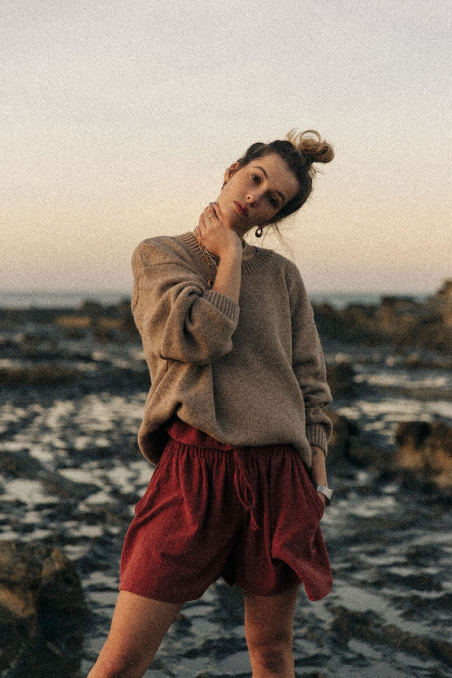 Beach Bum Sweater - Cookie Beach Bum Sweater - Cookie