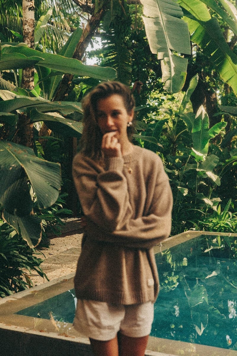 Beach Bum Sweater - Cookie