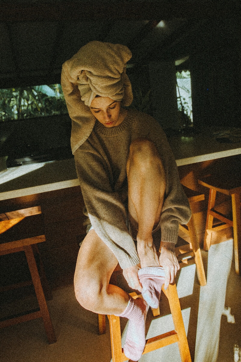 Beach Bum Sweater - Cookie