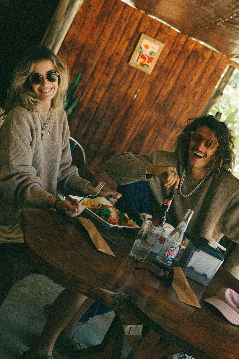 Beach Bum Sweater - Cookie