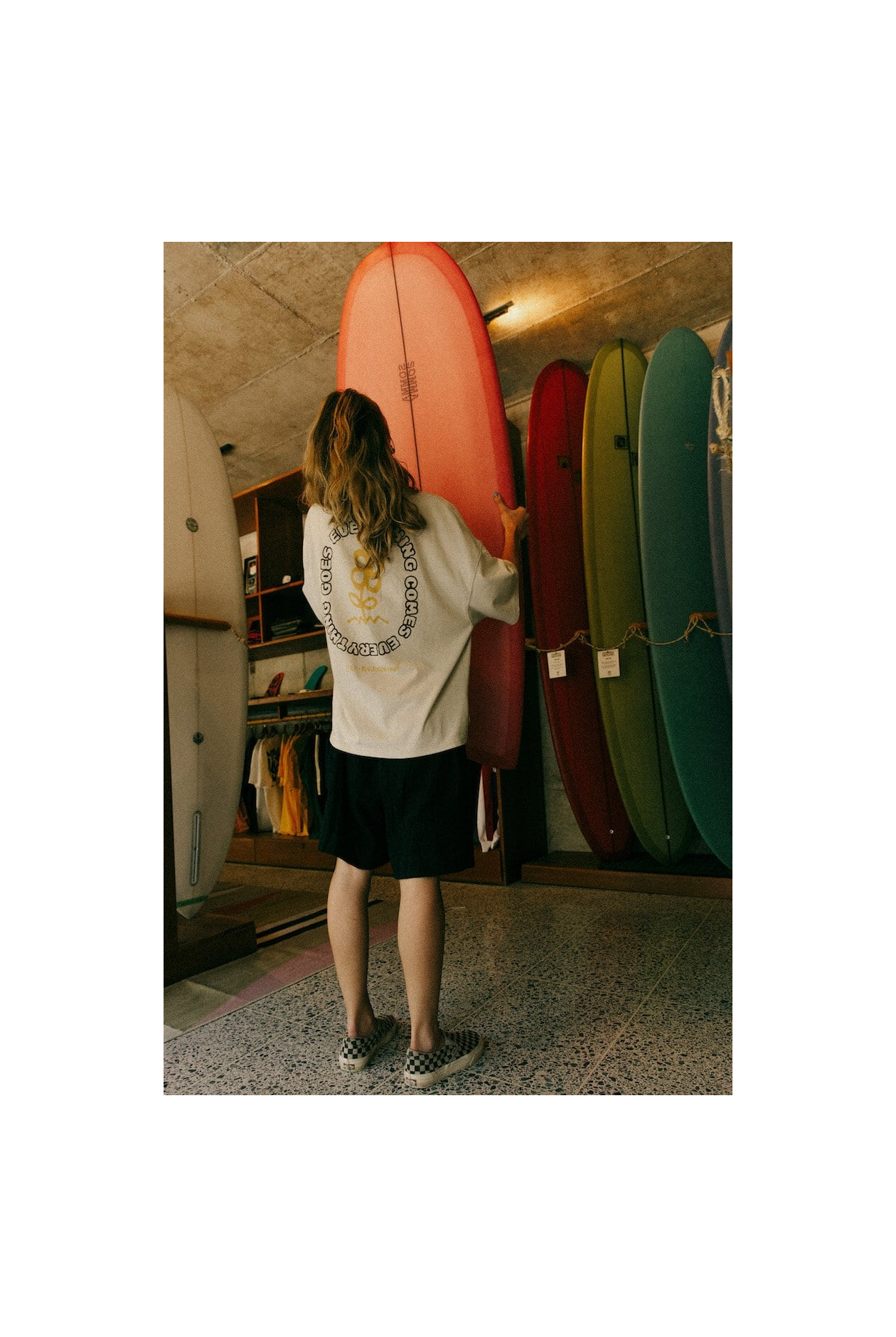 Power Flower Tee - Dirty White Power Flower Tee - Dirty White