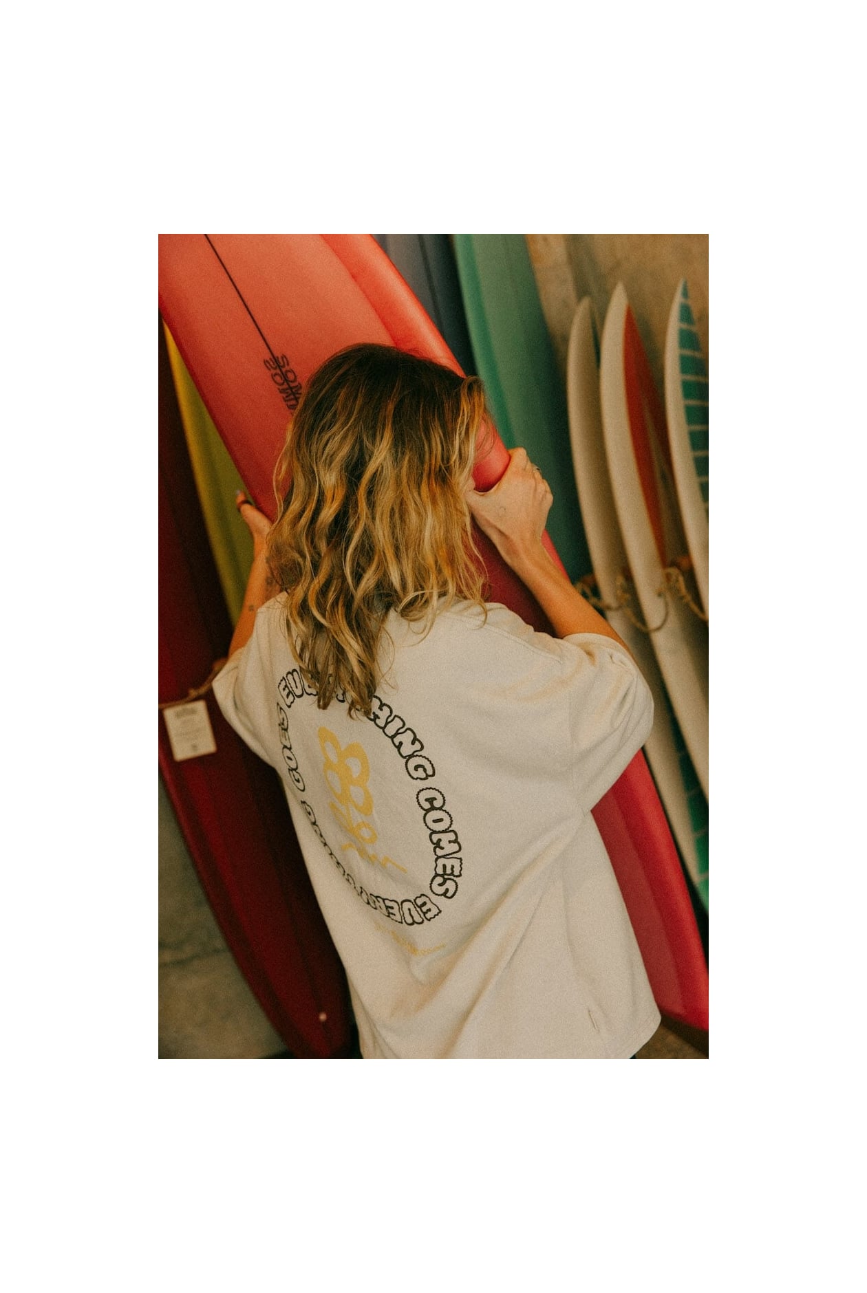 Power Flower Tee - Dirty White Power Flower Tee - Dirty White