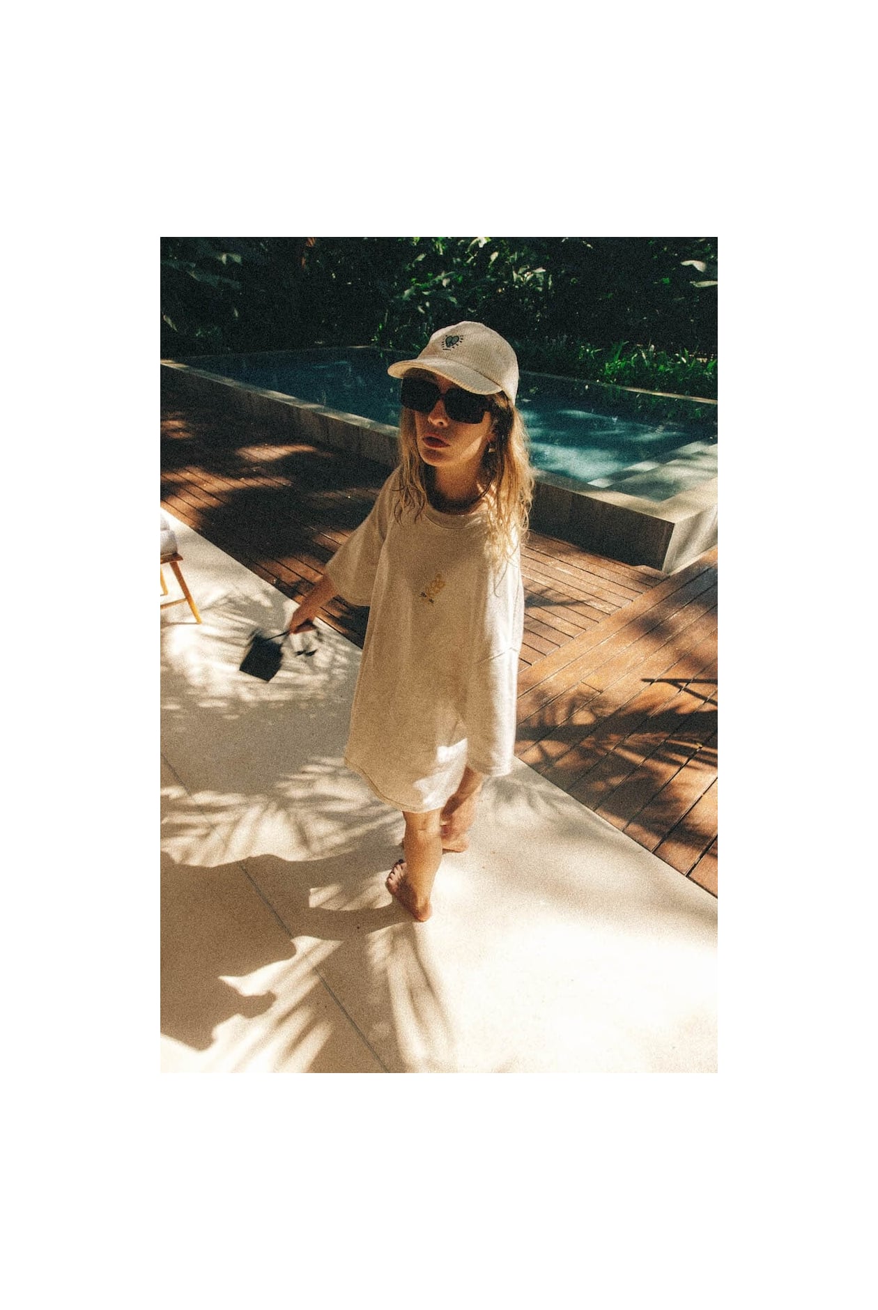 Power Flower Tee - Dirty White Power Flower Tee - Dirty White