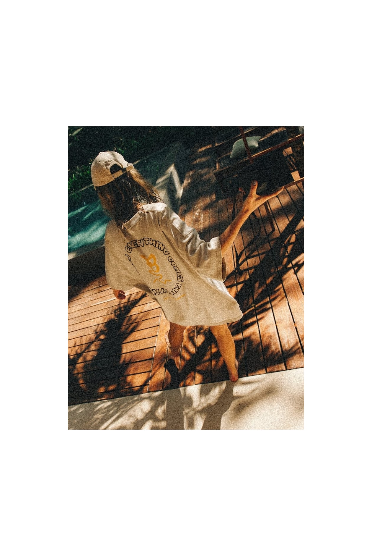 Power Flower Tee - Dirty White Power Flower Tee - Dirty White