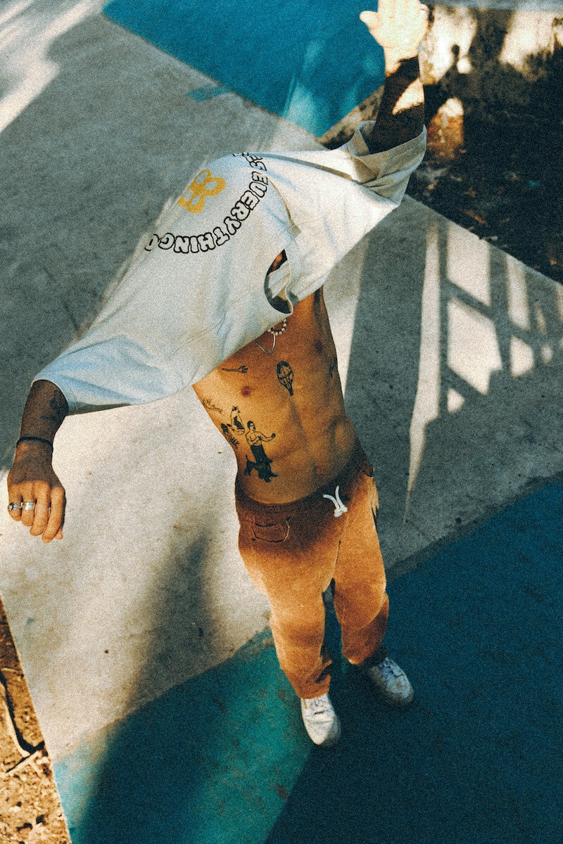 Power Flower Tee - Dirty White