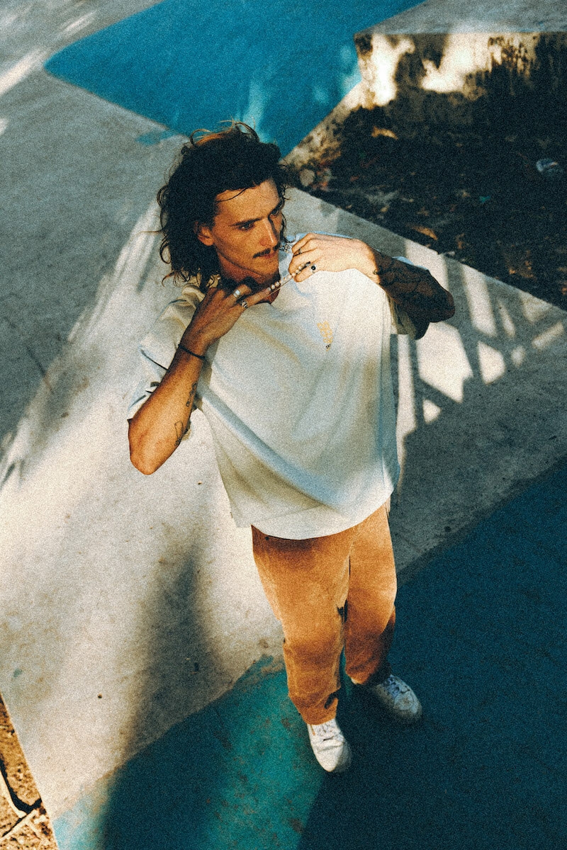 Power Flower Tee - Dirty White