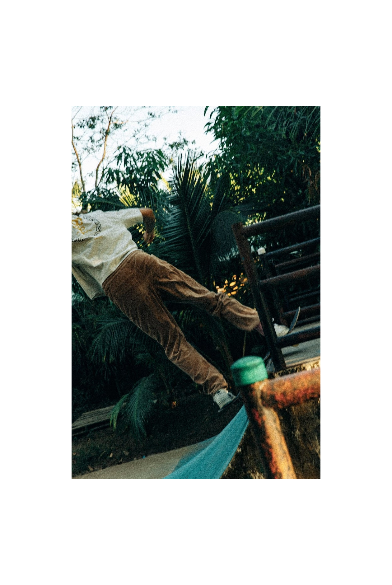 Power Flower Tee - Dirty White