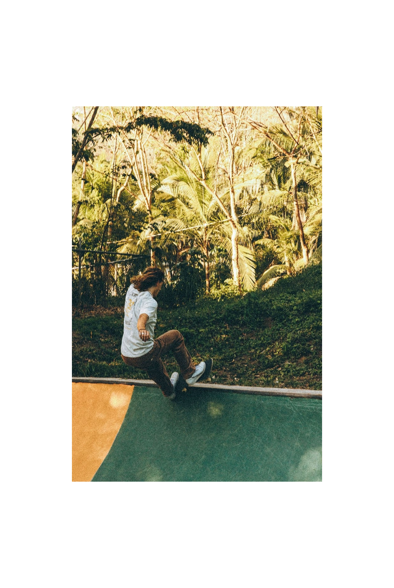 Power Flower Tee - Dirty White