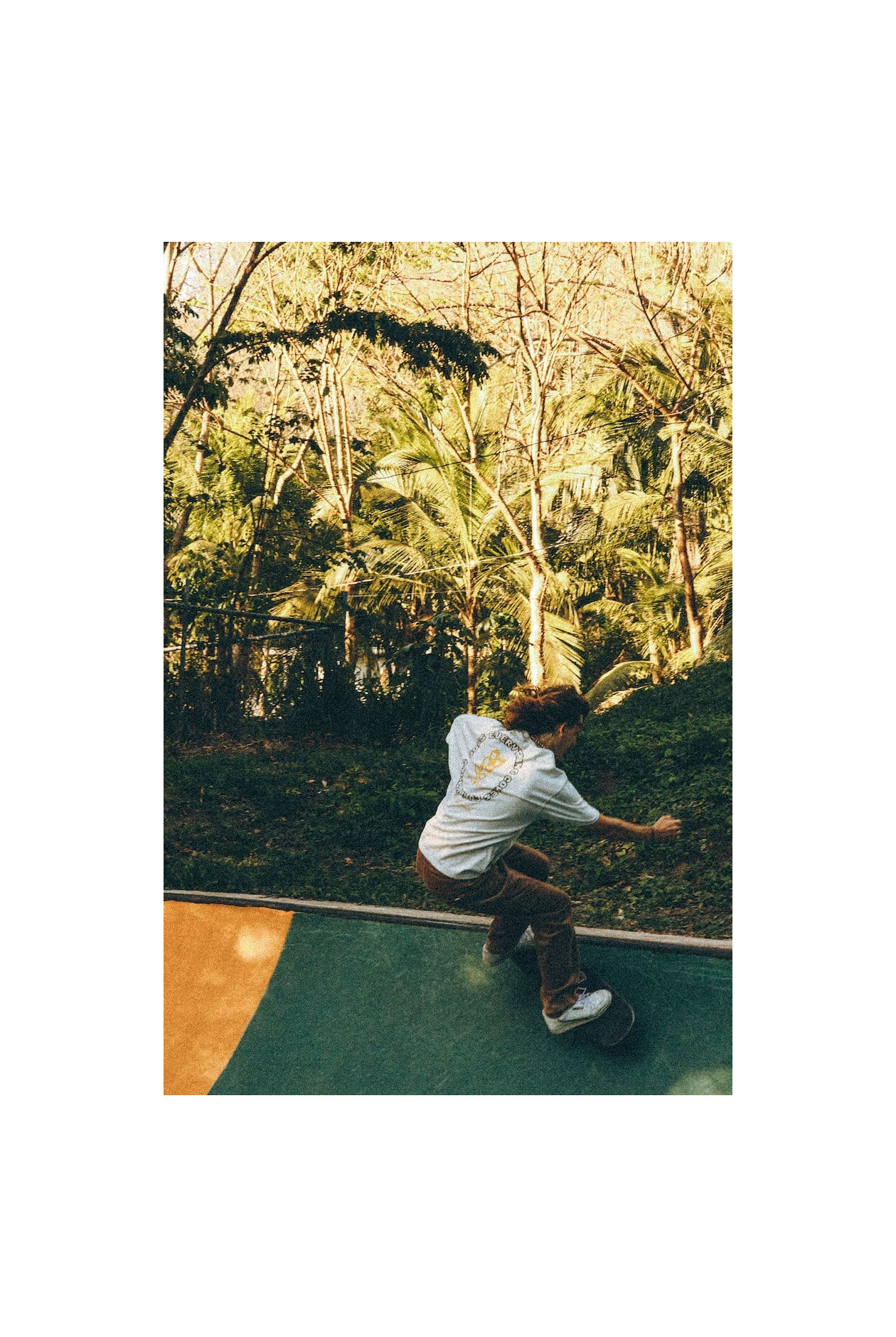 Power Flower Tee - Dirty White