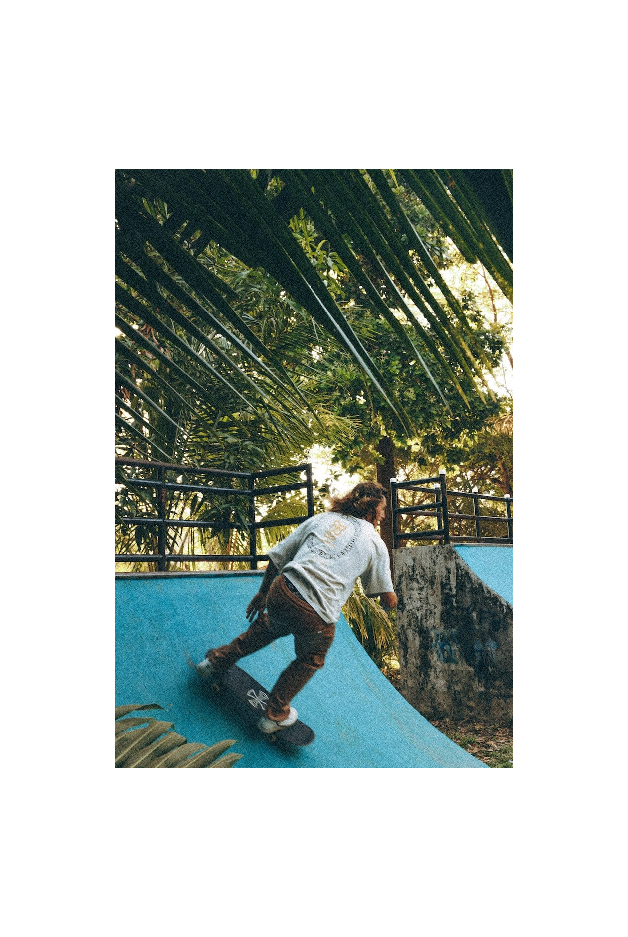 Power Flower Tee - Dirty White