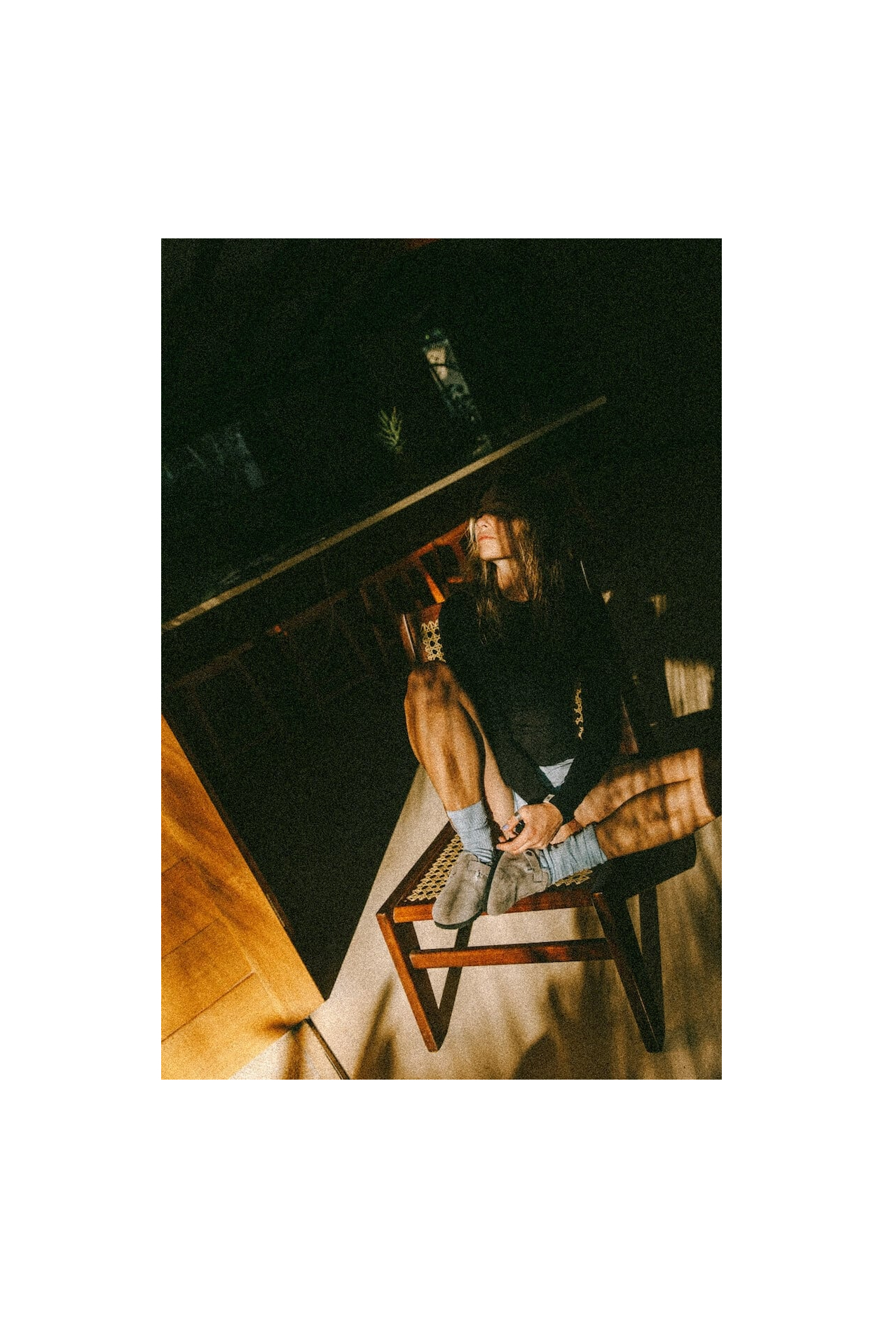 RIB Longsleeve - Space Black