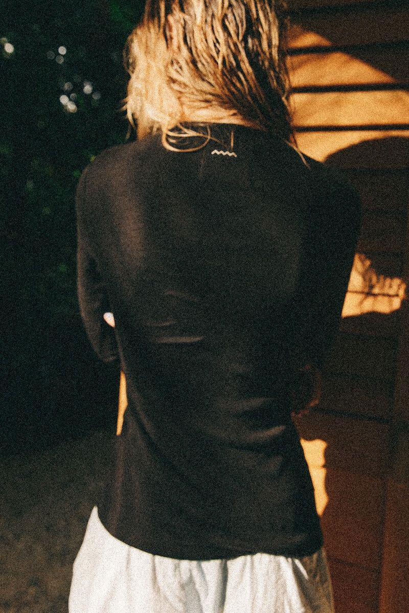 RIB Longsleeve - Space Black