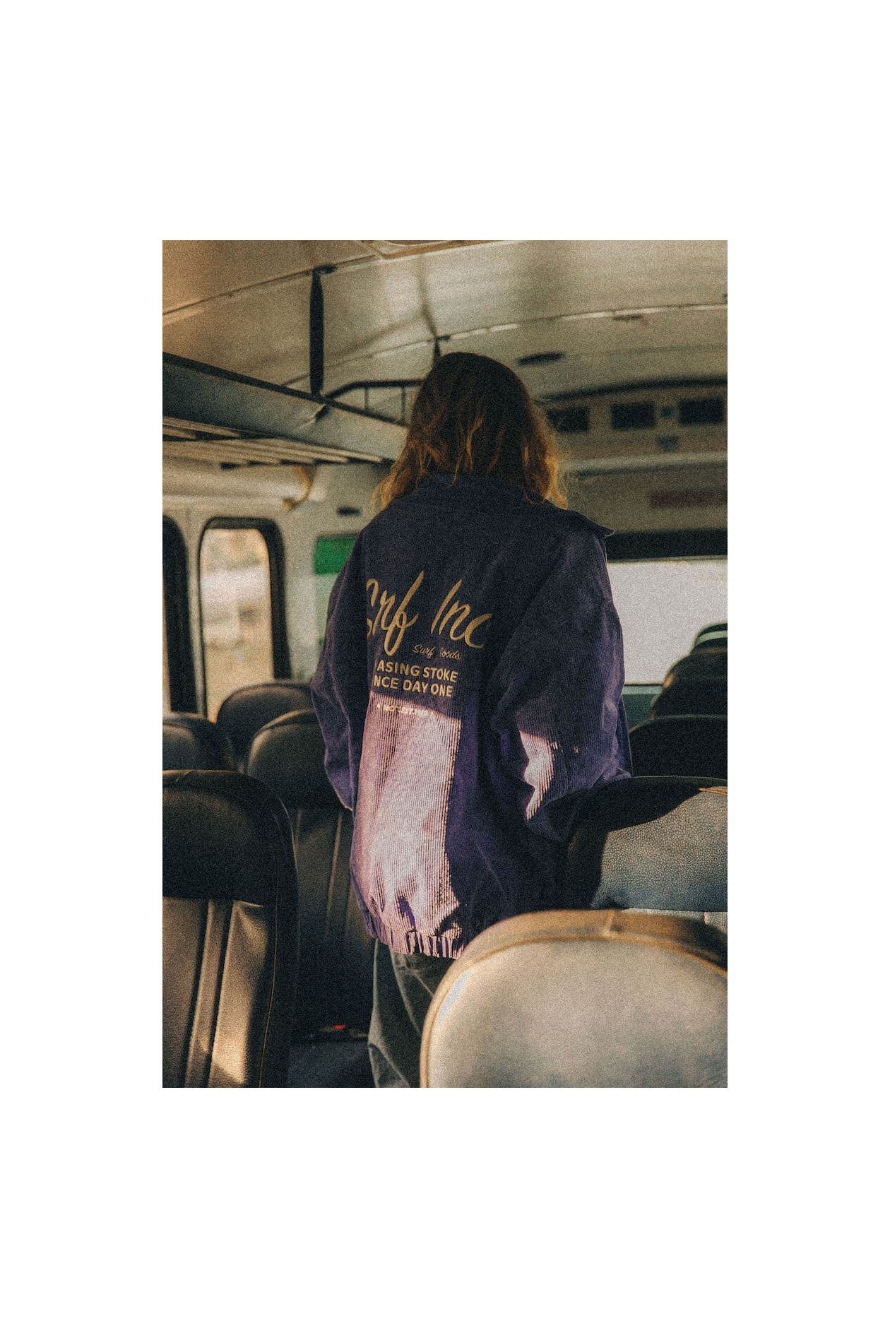 Cord Baseball Jacket - Very Peri