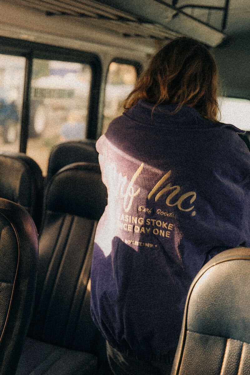 Cord Baseball Jacket - Very Peri