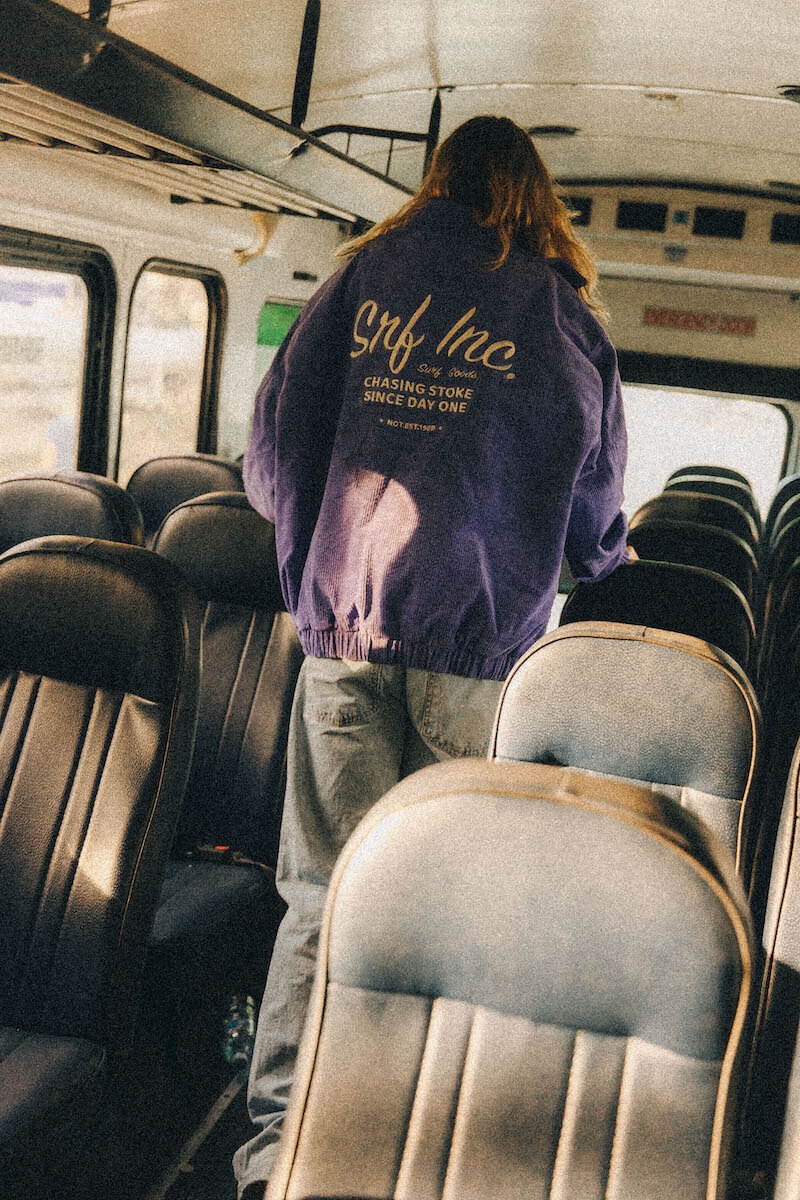 Cord Baseball Jacket - Very Peri