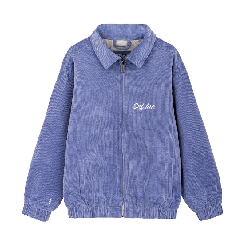 Cord Baseball Jacket - Very Peri