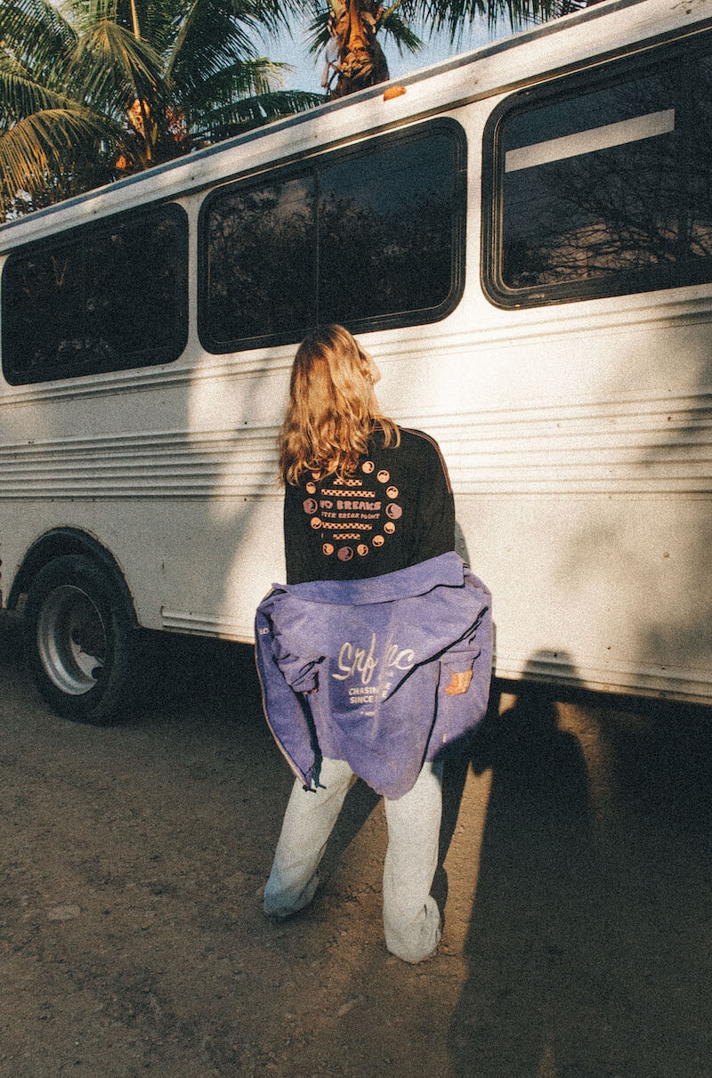 Cord Baseball Jacket - Very Peri