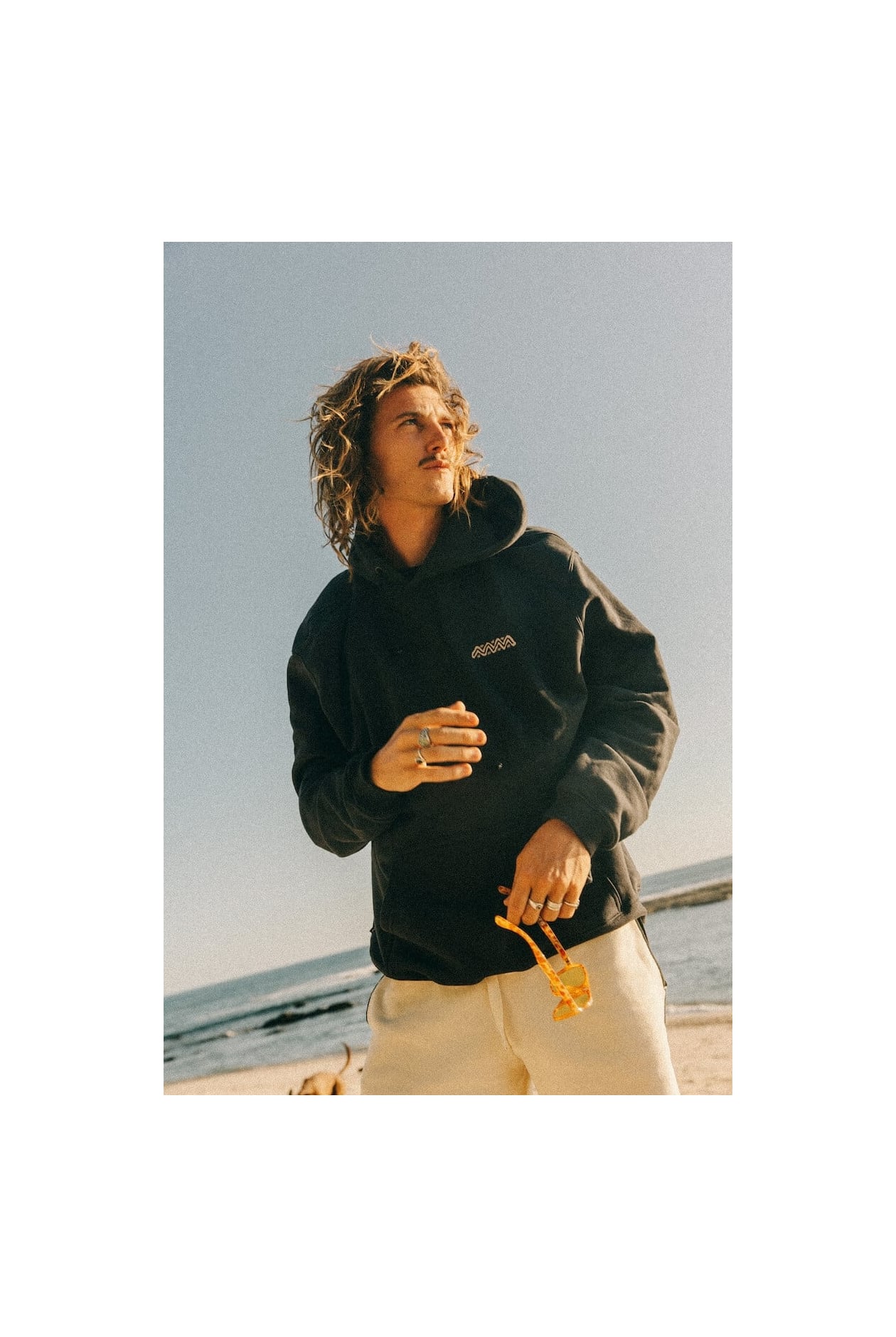 Sunseek Hoodie - Acid Black