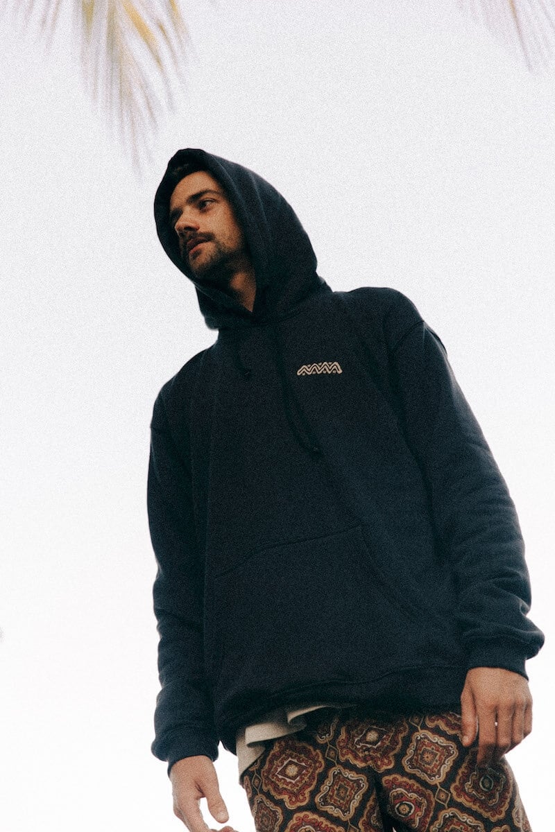 Sunseek Hoodie - Acid Black