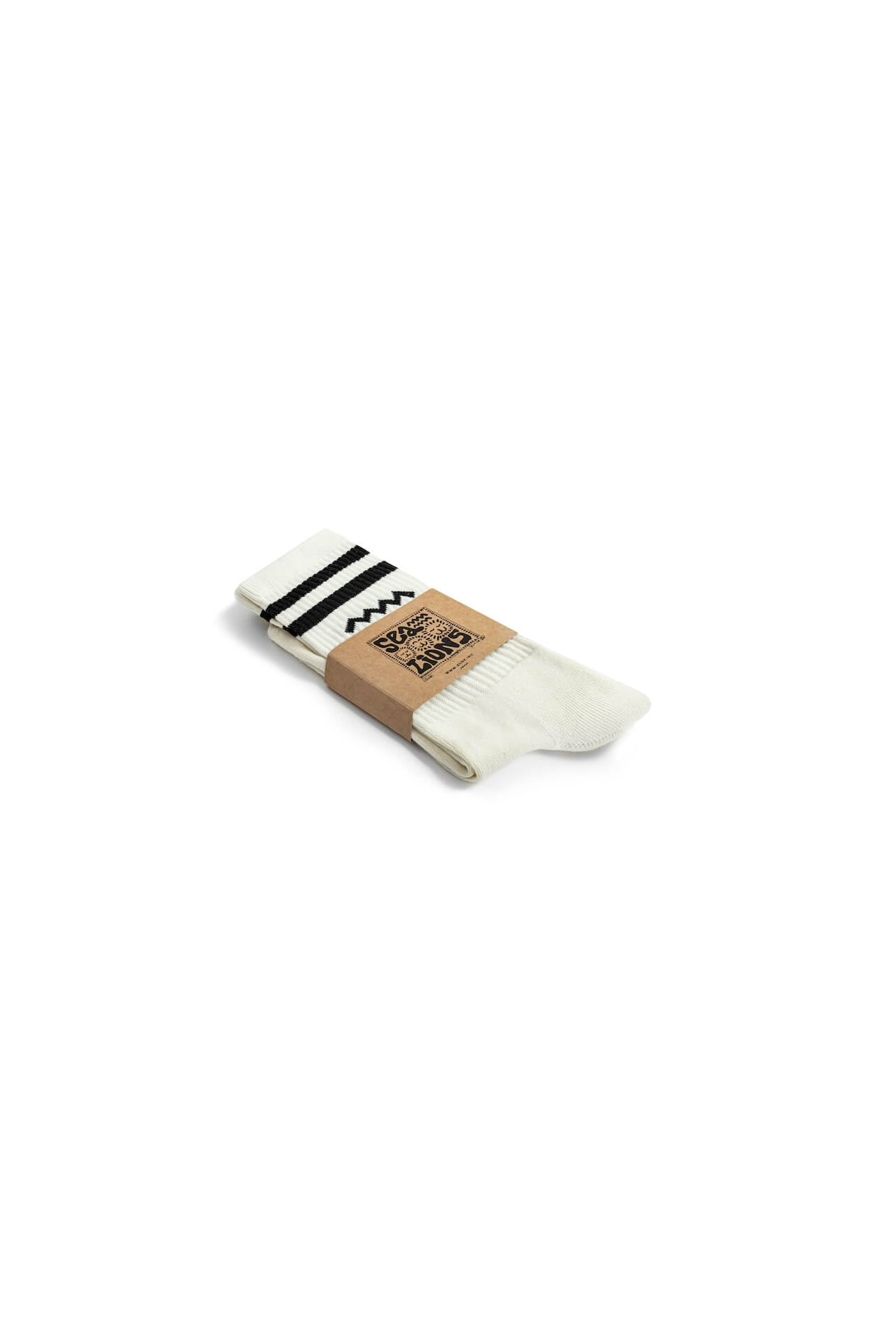 Wave Socks - Vintage White