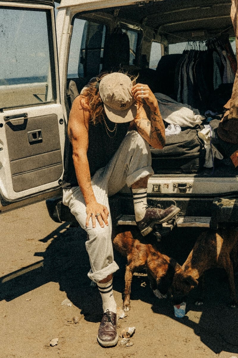 Wave Socks - Vintage White