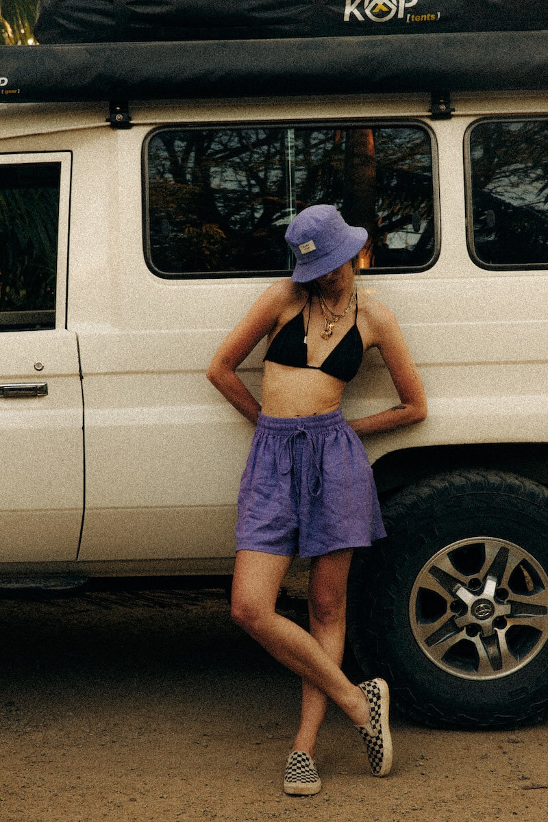 Very Peri Cord Bucket