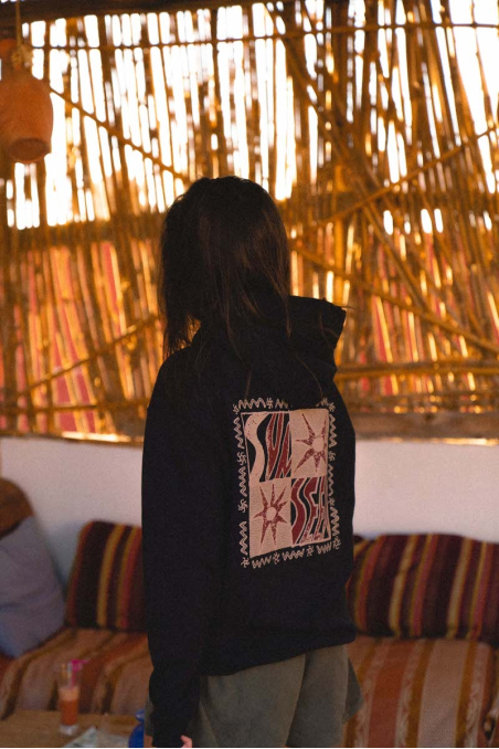 Sunseek Hoodie - Acid Black Sunseek Hoodie - Acid Black