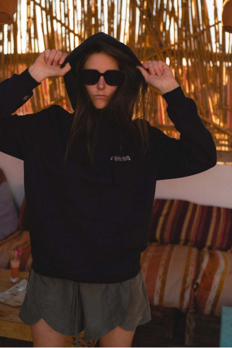 Sunseek Hoodie - Acid Black Sunseek Hoodie - Acid Black