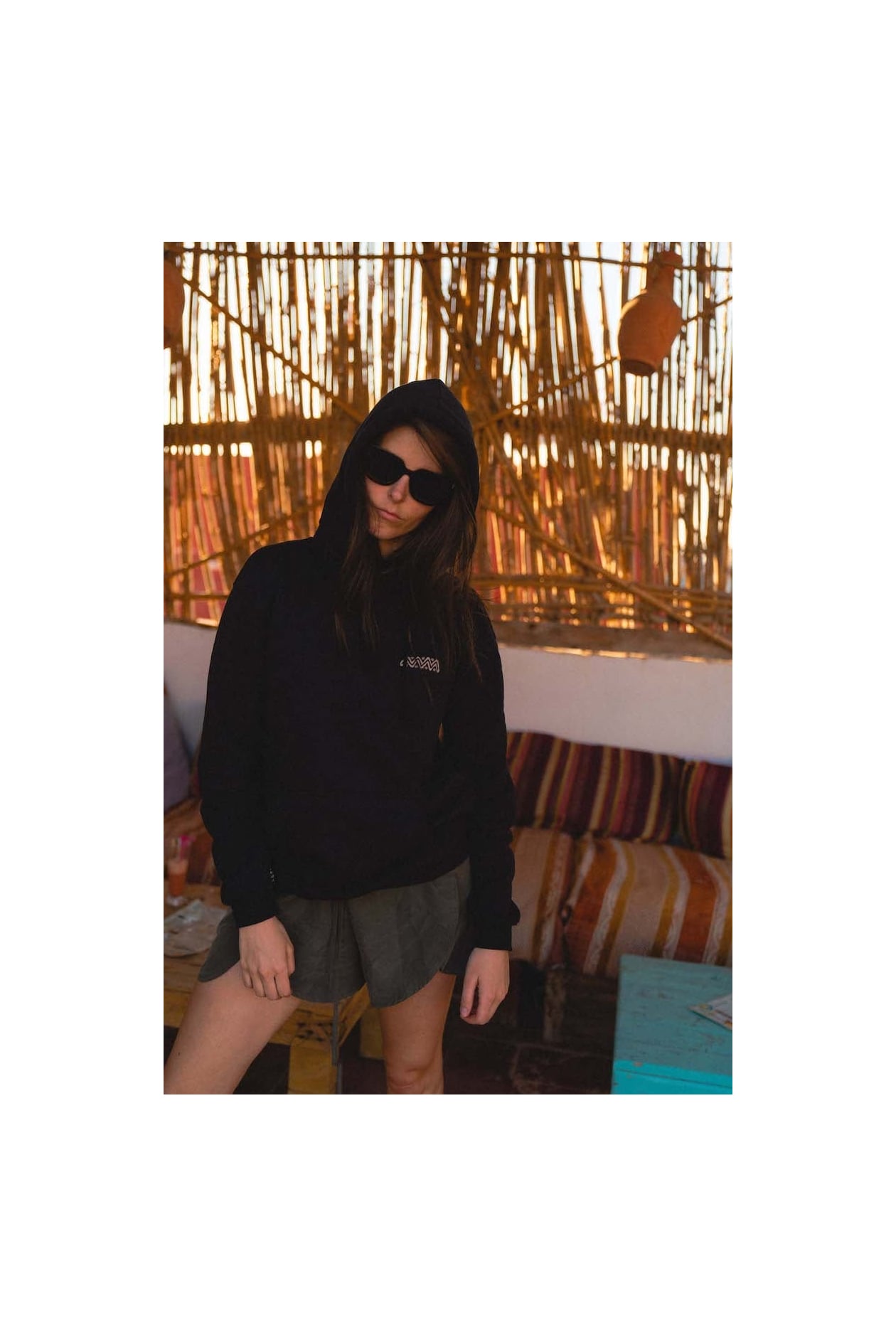 Sunseek Hoodie - Acid Black Sunseek Hoodie - Acid Black