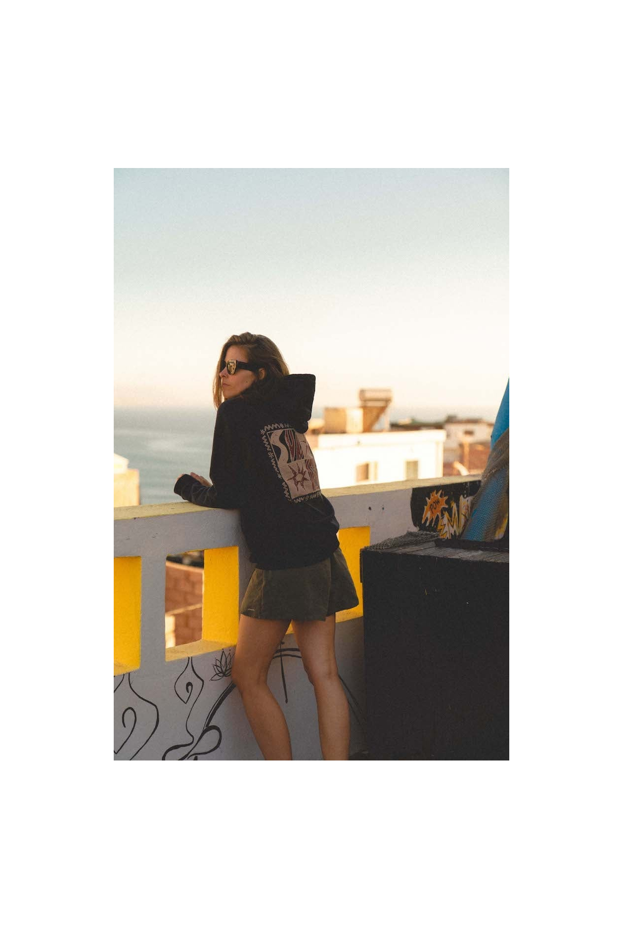 Sunseek Hoodie - Acid Black Sunseek Hoodie - Acid Black