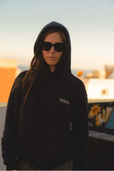 Sunseek Hoodie - Acid Black Sunseek Hoodie - Acid Black