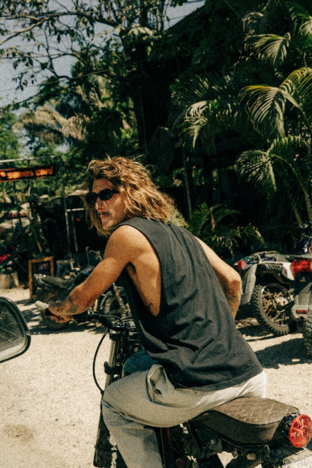 Pocket Tank Top - Acid Black Pocket Tank Top - Acid Black