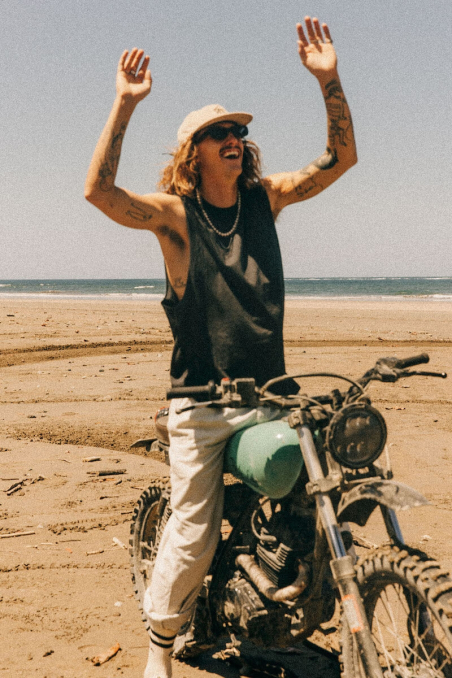 Pocket Tank Top - Acid Black Pocket Tank Top - Acid Black