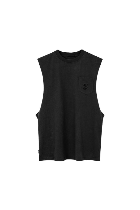 Pocket Tank Top - Acid Black Pocket Tank Top - Acid Black