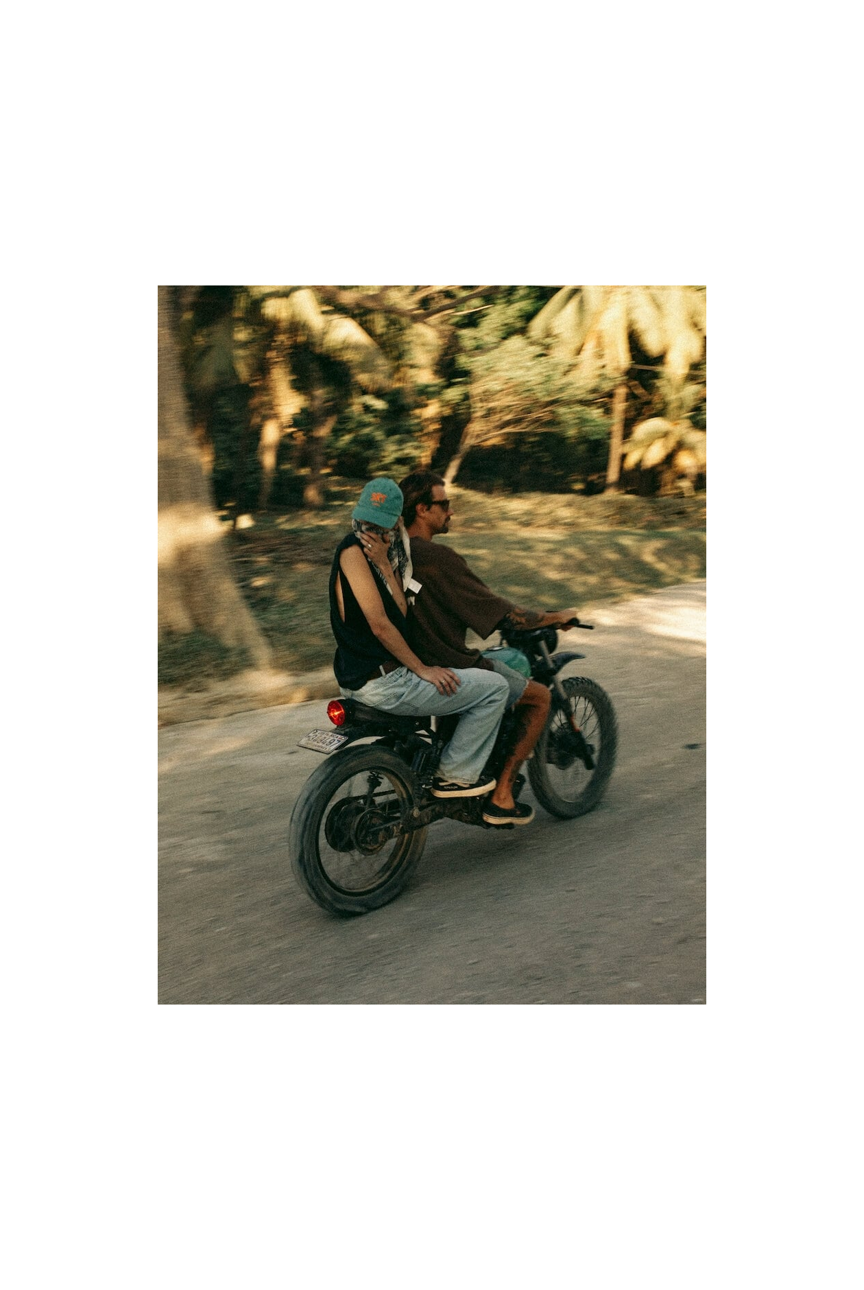 Pocket Tank Top - Acid Black