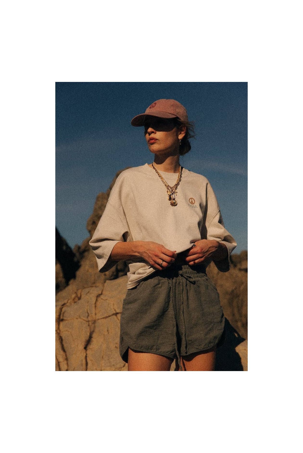 Sea Lions Cap - Indian Pink