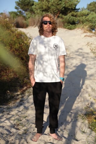 Organic Joggers  Space Black