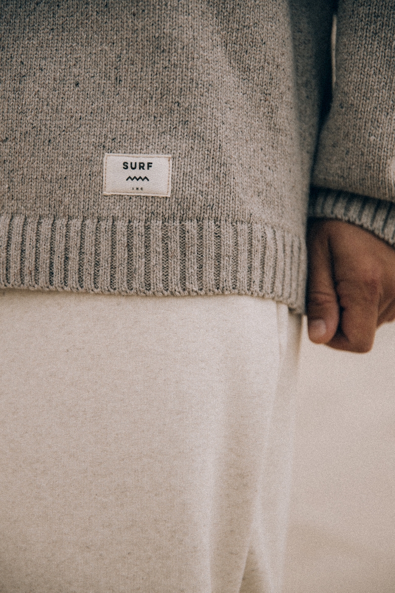 Beach Bum Sweater - Grey